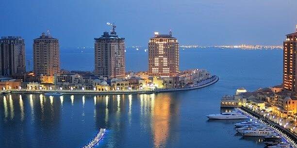 شهر ساحلی قطر که دوحه نام دارد