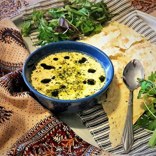 طرز تهیه آش کشک شیرازی